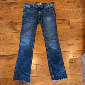 Abercrombie Kids low rise boot jean